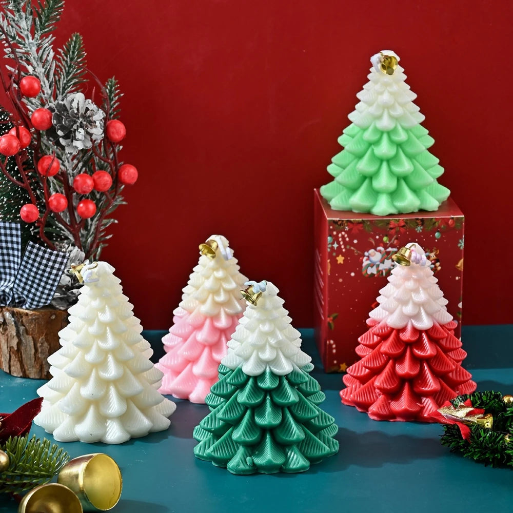 Bougie Parfumée Pain d’Épices – Bougie de Noël Artisanale Café & Lait, Cadeau Décoratif Fait Main